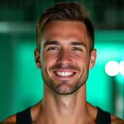 Portrét fitness kouča Jozefa Nováka