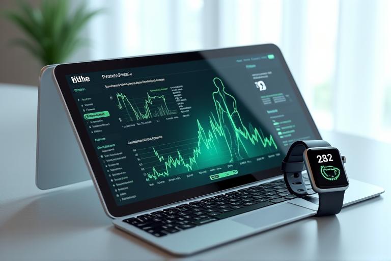 Grafické znázornenie aplikácie Štíhle Cesty s funkciami sledovania pokroku a AI feedbacku